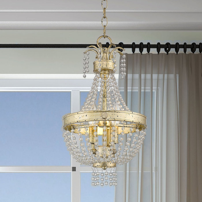 Rosdorf Park Jarielys 3 Light Dimmable Empire Chandelier Wayfair Canada